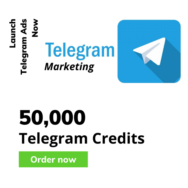 50000 telegram credits